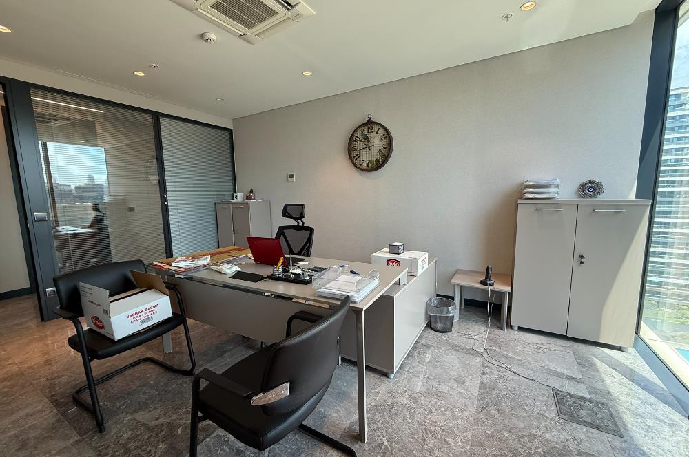 PortaVadi Satılık Ofis 165m2 Dekorasyonlu Boş Ofis KDV Avantajlı
