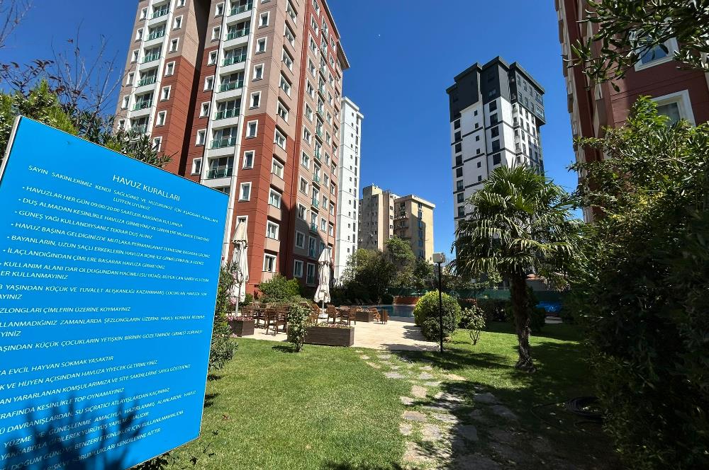 BOSTANCI CİTY KONUTLARI ŞEREFİYESİ EN YÜKSEK BLOKDA KİRALIK 4+1