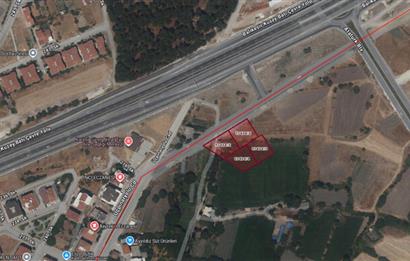 PAŞAALANI MAH. TOPLAM 3553 m2 TİCARİ+KONUT İMAR SATILIK ARSALAR