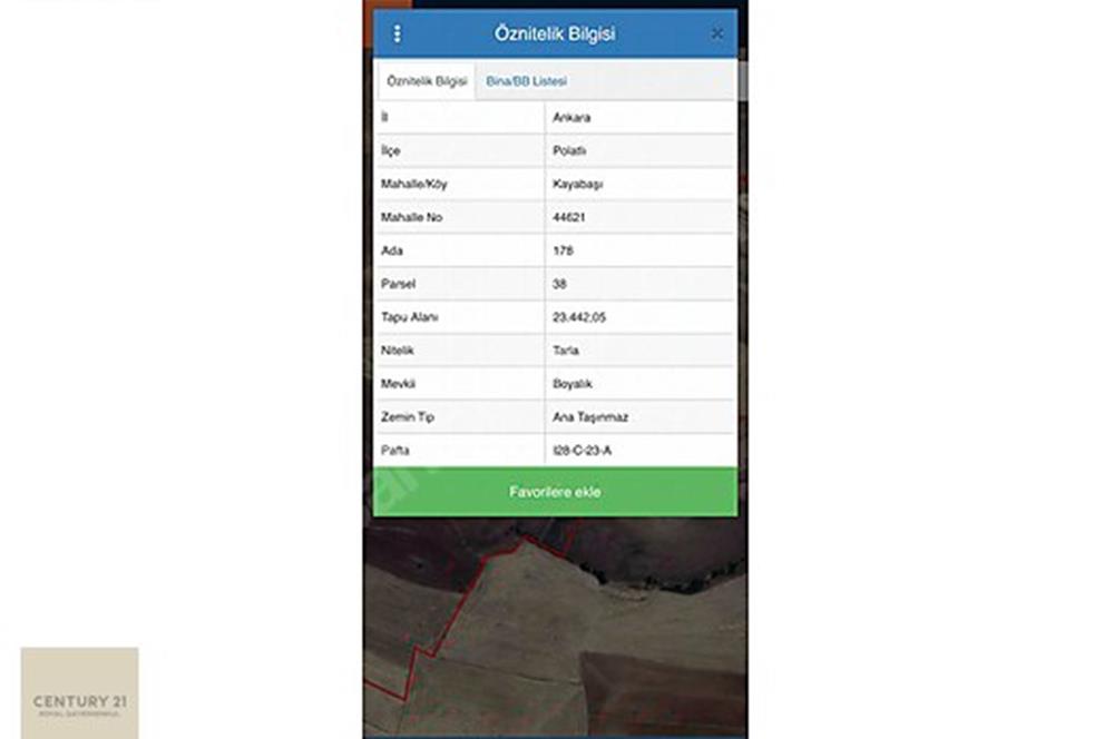 POLATLI KAYABAŞINDA 93.500 METREKARE TARIM ARAZİMİZ SATILIKTIR