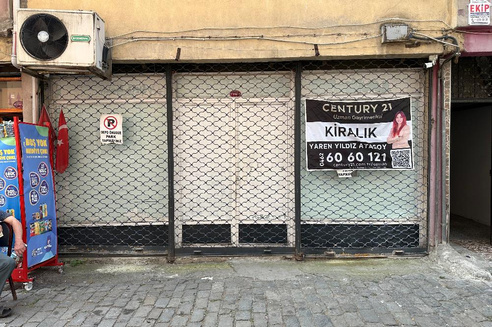 CENTURY21 UZMANDAN TAKSİM YOKUŞUNDA KİRALIK DÜKKAN FIRSATI
