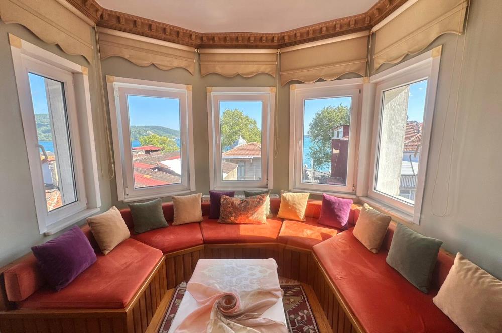 Sarıyer'de Deniz Manzaralı Satılık 4 Katlı Prestijli Müstakil