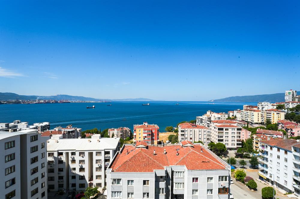 C21 Cius; Yıldırım Sitesi'nde Deniz Manzaralı 3+1 Ara Kat Daire