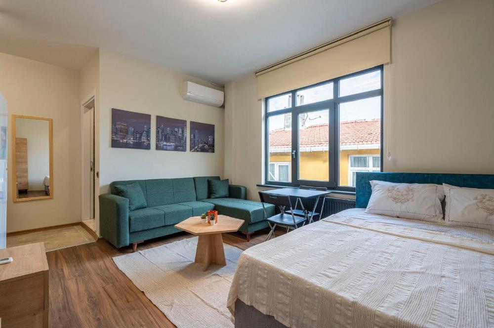 FERAHEVLER MAHALLESİ'NDE AİDATSIZ KİRALIK SIFIR EŞYALI 1+0 DAİRE