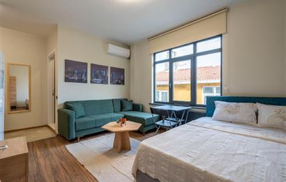 FERAHEVLER MAHALLESİ'NDE AİDATSIZ KİRALIK SIFIR EŞYALI 1+0 DAİRE