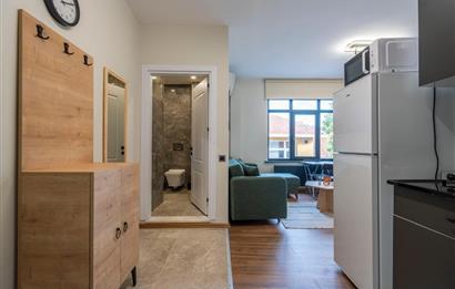 FERAHEVLER MAHALLESİ'NDE AİDATSIZ KİRALIK SIFIR EŞYALI 1+0 DAİRE