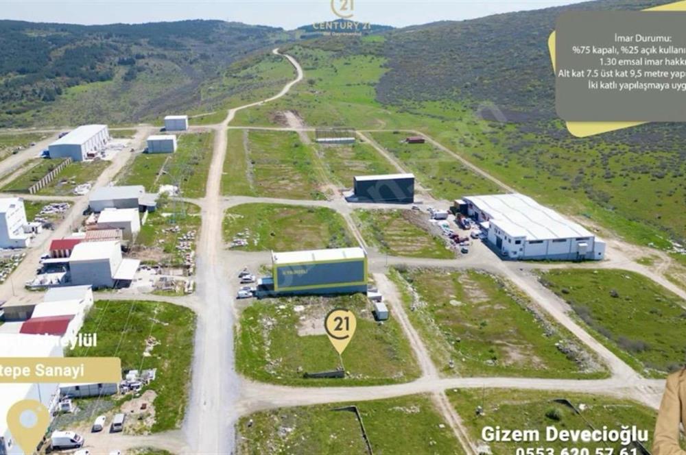 C21 BAL'DAN ATATEPE SANAYİ SİTESİNDE KÖŞE PARSEL SATILIK ARSALAR