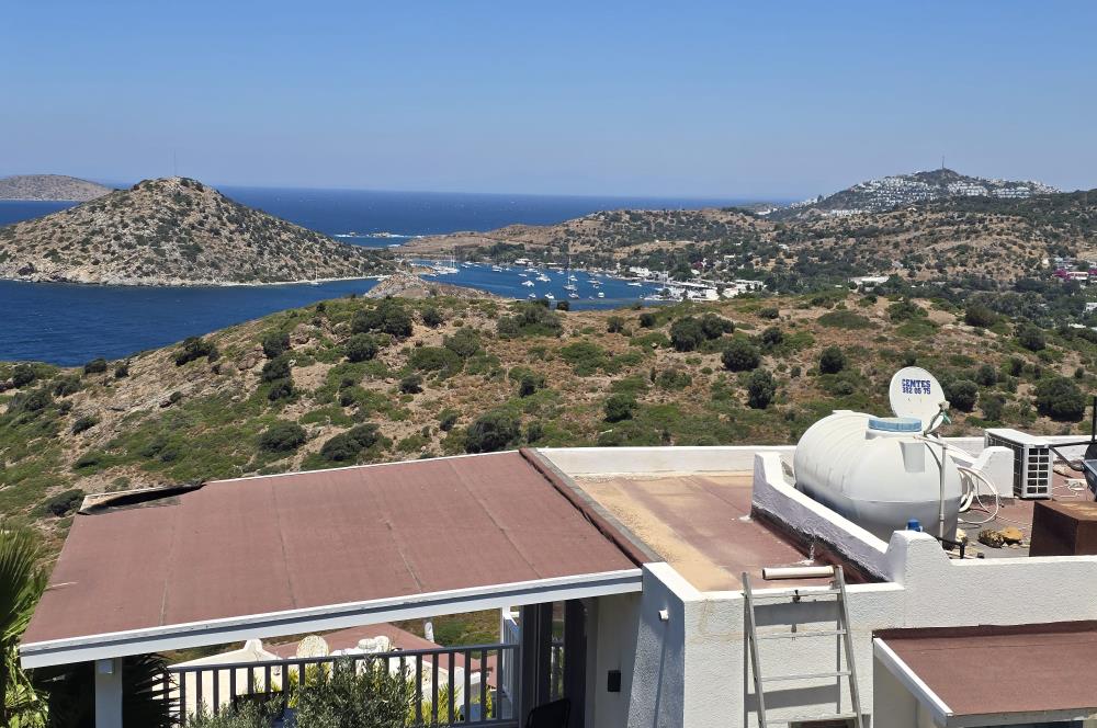 Bodrum Gümüşlükte Deniz Manzaralı Kiralık 2+1 Dubleks