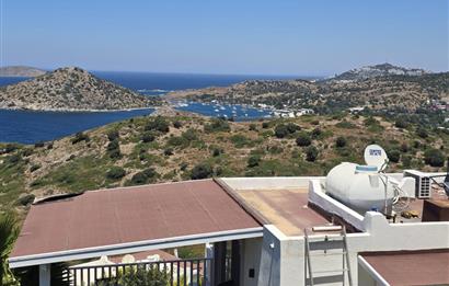 Bodrum Gümüşlükte Deniz Manzaralı Kiralık 2+1 Dubleks