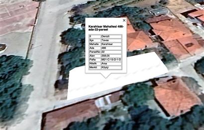 Denizli Tavas Karahisar'da Satılık Yatırımlık Arsa