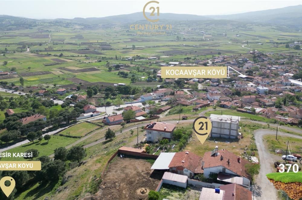  CENTURY 21 BAL OFİSTEN  KOCAAVŞAR MAH. SATILIK KÖY İMARLI ARSA