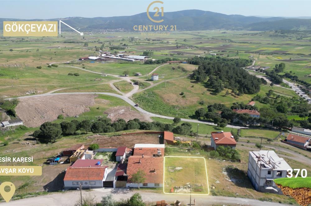  CENTURY 21 BAL OFİSTEN  KOCAAVŞAR MAH. SATILIK KÖY İMARLI ARSA