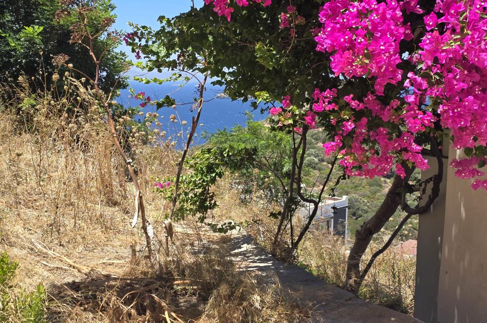 Bodrum Gümüşlükte Deniz Manzaralı Kiralık 2+1 Dubleks