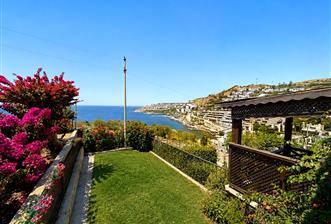 Bodrum Gündoğan Satılık 2+1 Villa Deniz Manzaralı Özel Plajlı - 1 - 35903