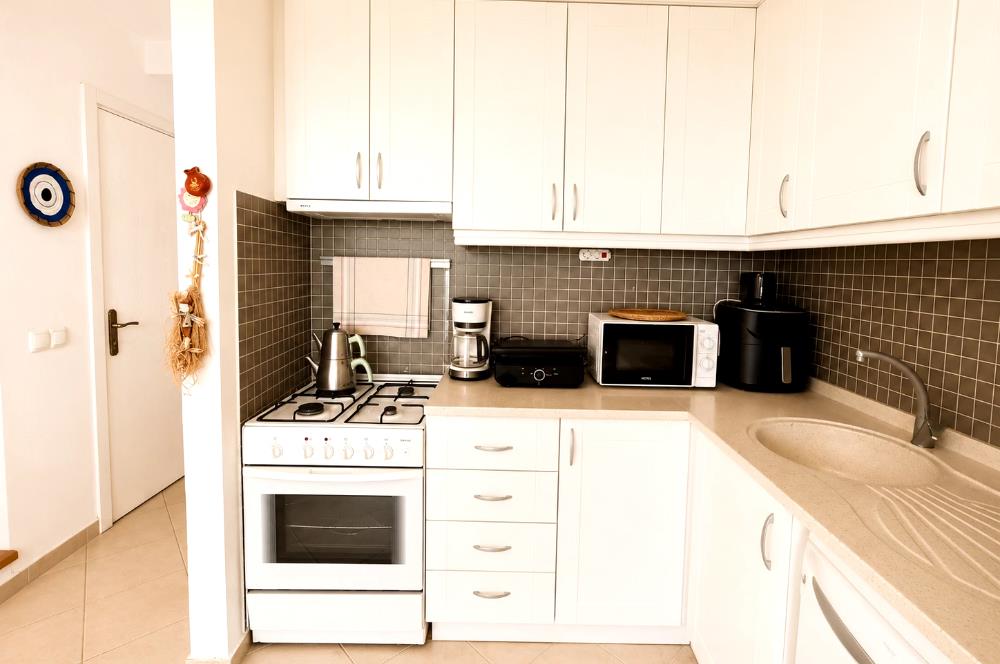 Bodrum Gündoğan Satılık 2+1 Villa Deniz Manzaralı Özel Plajlı