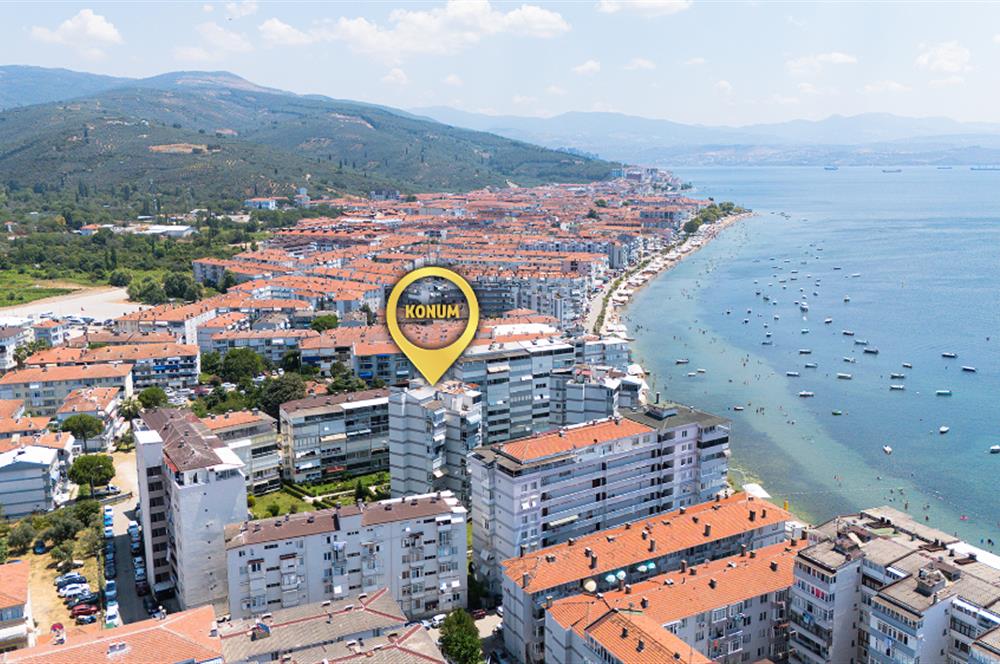 C21 Cius; Kumlada Deniz Manzaralı Eşyalı Satılık Daire