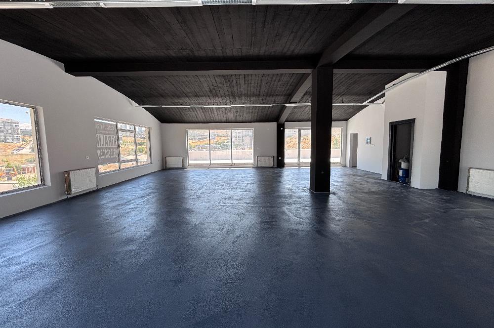 ÇAYYOLU ALACAATLI’DA CADDE CEPHELİ, ÇİFT TERASLI 200 m² PRESTİJLİ KİRALIK İŞ YERİ
