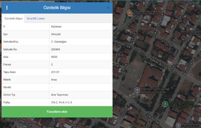 CENTURY21 BAL'DAN CENGİZ TOPEL YAKINI ARSA