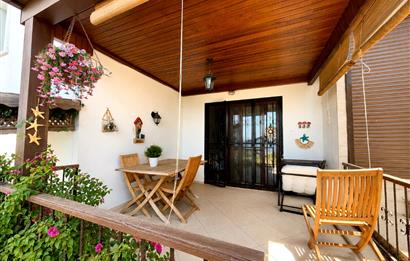 Bodrum Gündoğan Satılık 2+1 Villa Deniz Manzaralı Özel Plajlı