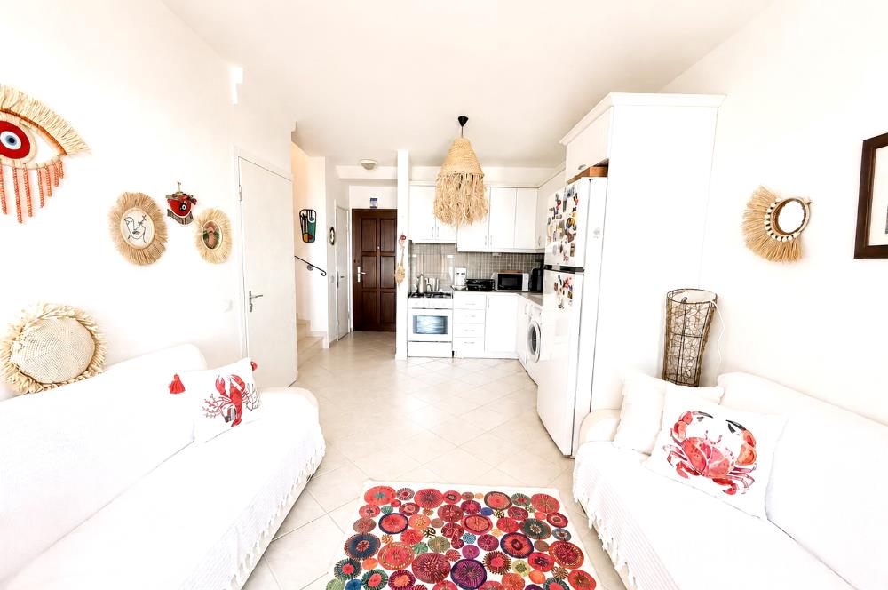 Bodrum Gündoğan Satılık 2+1 Villa Deniz Manzaralı Özel Plajlı