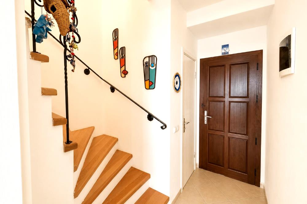 Bodrum Gündoğan Satılık 2+1 Villa Deniz Manzaralı Özel Plajlı