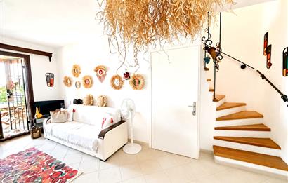 Bodrum Gündoğan Satılık 2+1 Villa Deniz Manzaralı Özel Plajlı