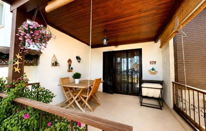 Bodrum Gündoğan Satılık 2+1 Villa Deniz Manzaralı Özel Plajlı