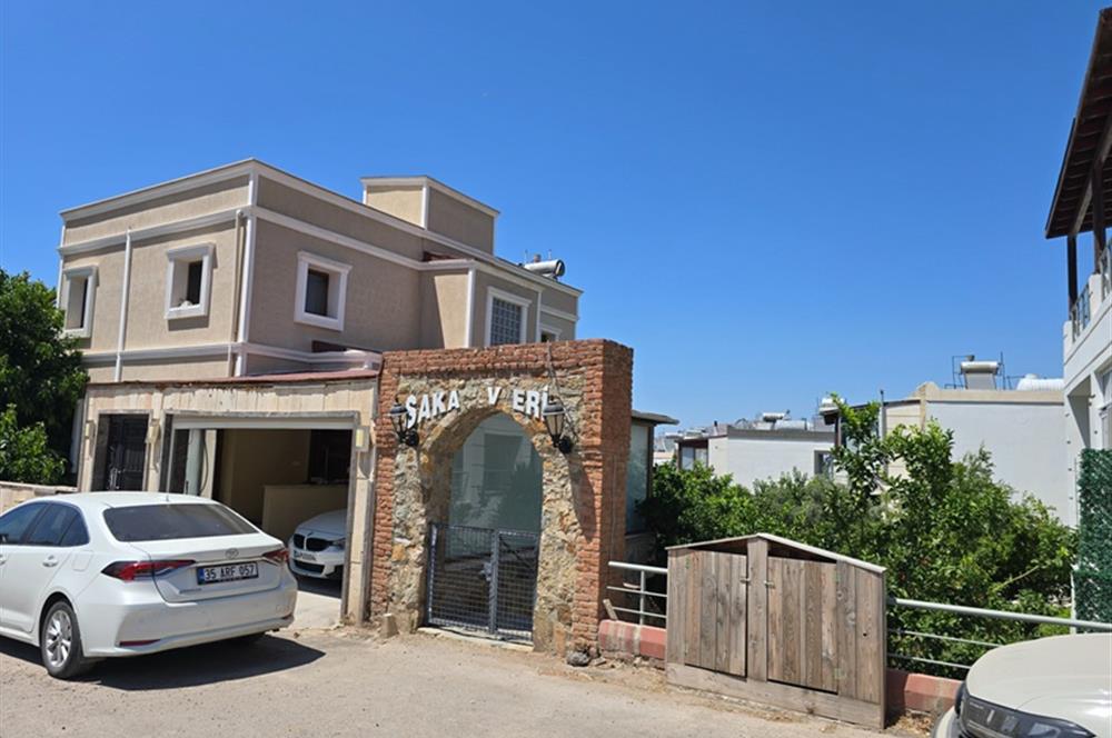 Bodrum Turgutreis Alt Karabağ Mevkiinde Satılık Site İçinde Müstakil Bahçeli Masrafsız 3+1 BahçeDubleksi