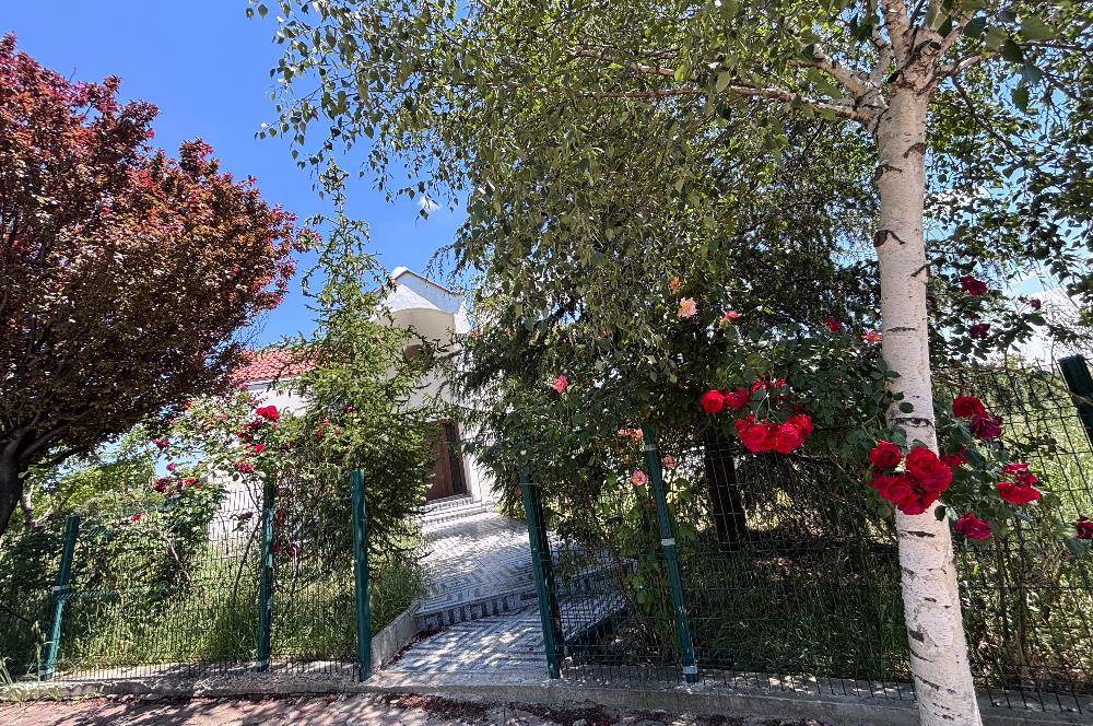 Ankara’da Toskana keyfi satılık 3+2 villa