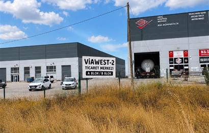 VİAWEST-2 SANAYİ SİTESİNDE SATILIK İMALATHANE / DEPO / DÜKKAN
