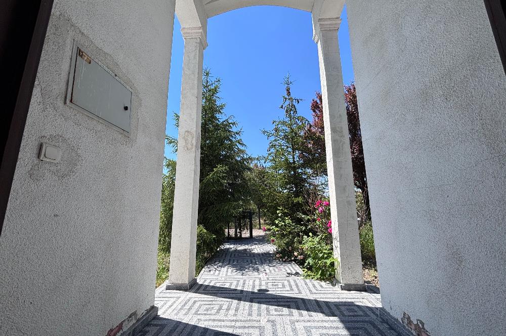 Ankara’da Toskana keyfi satılık 3+2 villa