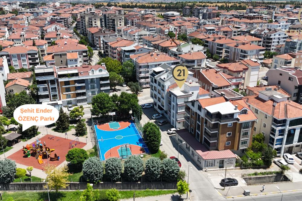 C21 Bal'dan Bahçelievler Mah.'de Park Manzaralı Satılık 2+1 Daire