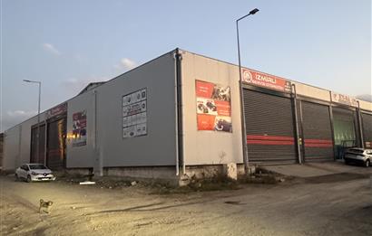 Fatih Sanayi Sitesinde 340m2 Batarlı Köşe Kiralık Dükkan