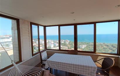 Küçükkuyu'da Deniz Manzaralı 4+1 Lüks Müstakil Villa