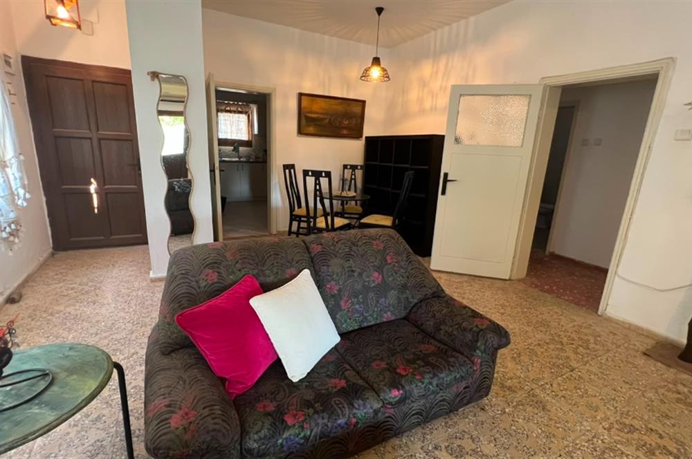 Peksimet'te Denize Yakın, Eşyalı 2+1 Müstakil Bahçeli Kiralık Ev