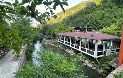 SAPANCA'NIN GÖZDE KONUMUNDA RESTORAN İŞLETMELİ TİCARİ ARSA