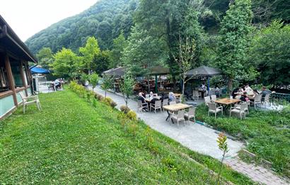 SAPANCA'NIN GÖZDE KONUMUNDA RESTORAN İŞLETMELİ TİCARİ ARSA