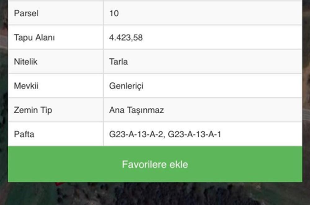 Dilovasında 30+5 Emsalli Depolama Ruhsatına Uygun Kiralık Arsa