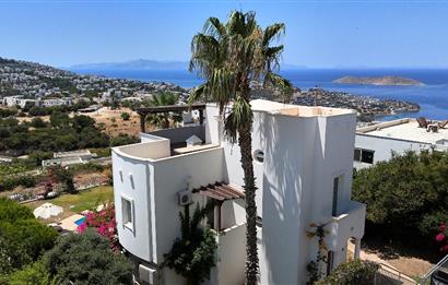 Bodrum Yalıkavak Holiday Gardens Sitesinde Satılık Deniz Manzaralı Özel Havuzlu Müstakil Bahçeli Villa