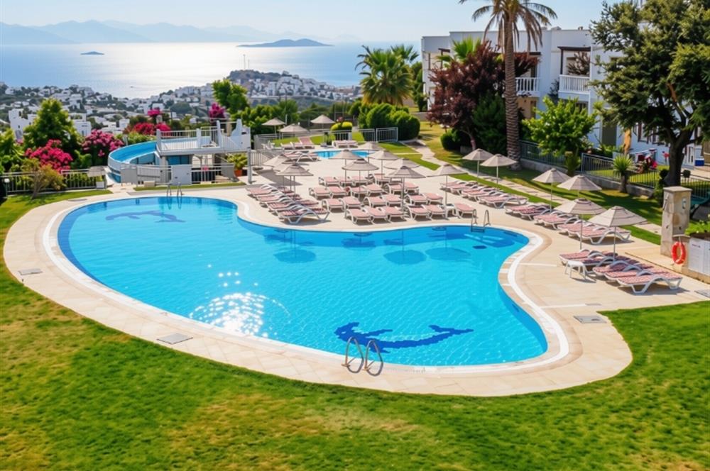 Bodrum Yalıkavak Holiday Gardens Sitesinde Satılık Deniz Manzaralı Özel Havuzlu Müstakil Bahçeli Villa