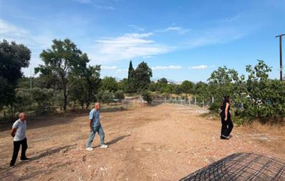 Menderes Dereköy'de Elektrikli ve Yolu Açılmış Satılık Tarla