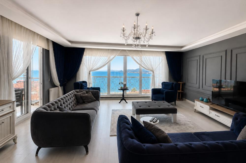 CENTURY 21'DEN ORDU ALTINORDU GÜZELYALI MAHALLESİ'NDE SATILIK LÜKS DENİZ MANZARALI DAİRE