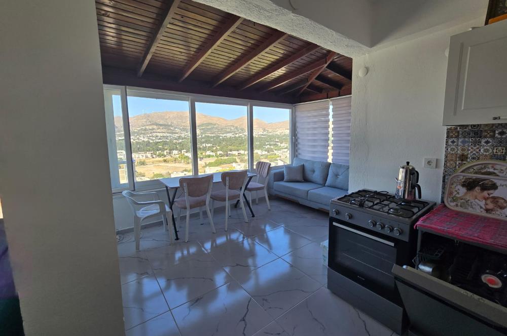Bodrum Gümüşlük Eşyalı ,Deniz Manzaralı Kiralık Müstakil Ev