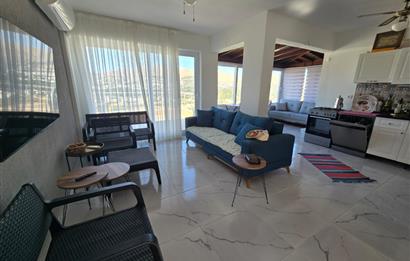 Bodrum Gümüşlük Eşyalı ,Deniz Manzaralı Kiralık Müstakil Ev