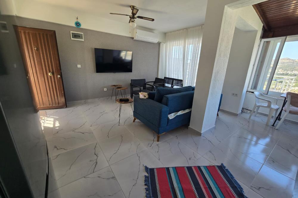 Bodrum Gümüşlük Eşyalı ,Deniz Manzaralı Kiralık Müstakil Ev