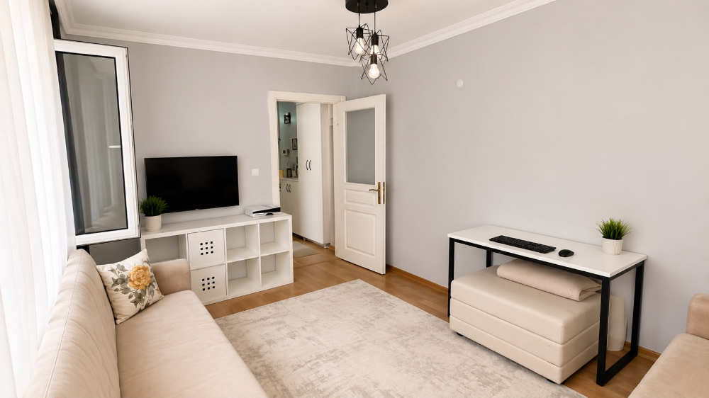 Kağıthane Merkez Ege Sokakta Merkezi Konumda Satılık 1+1