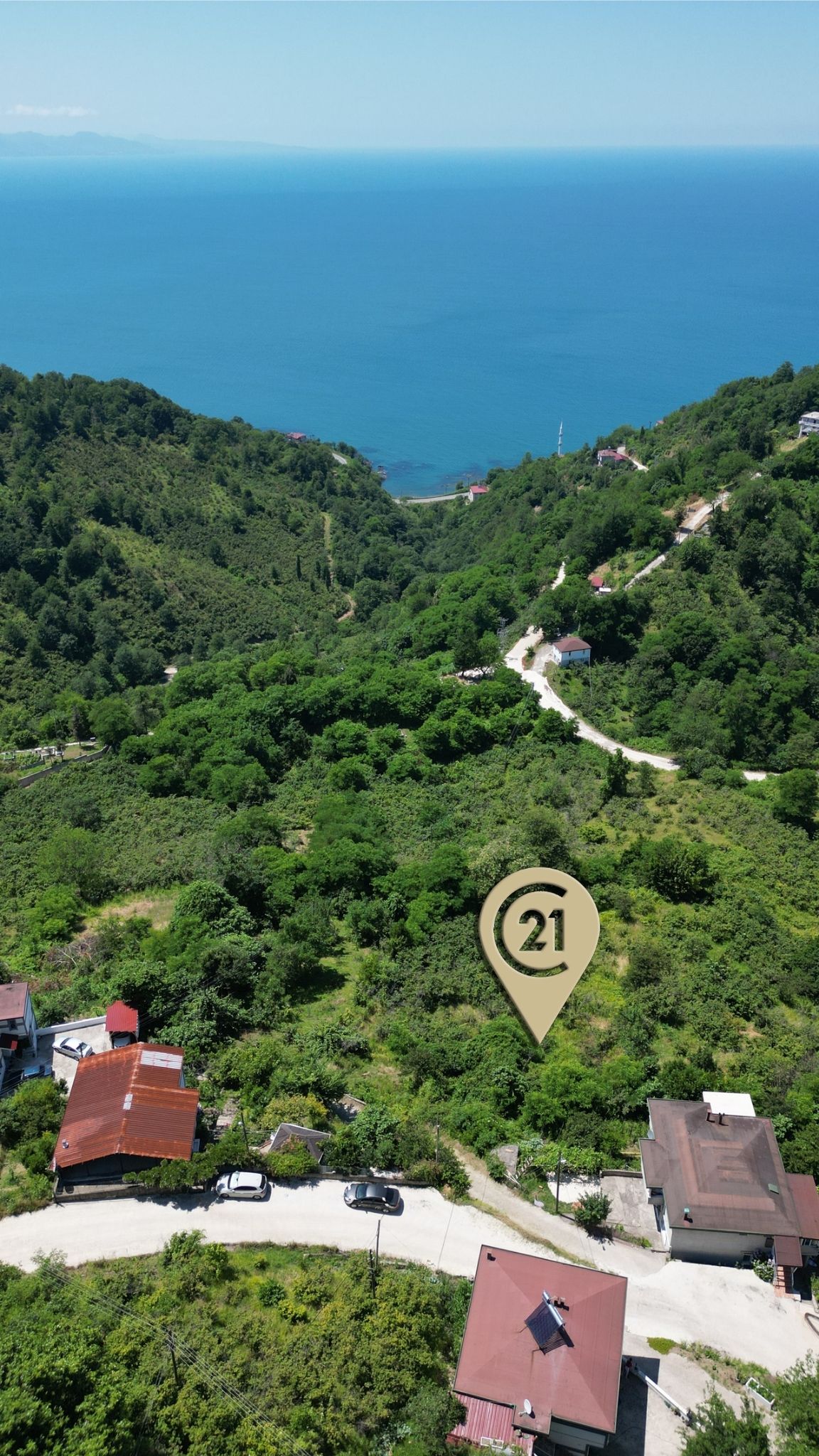 CENTURY 21'DEN DOĞA VE DENİZ MANZARALI SATILIK ARSA