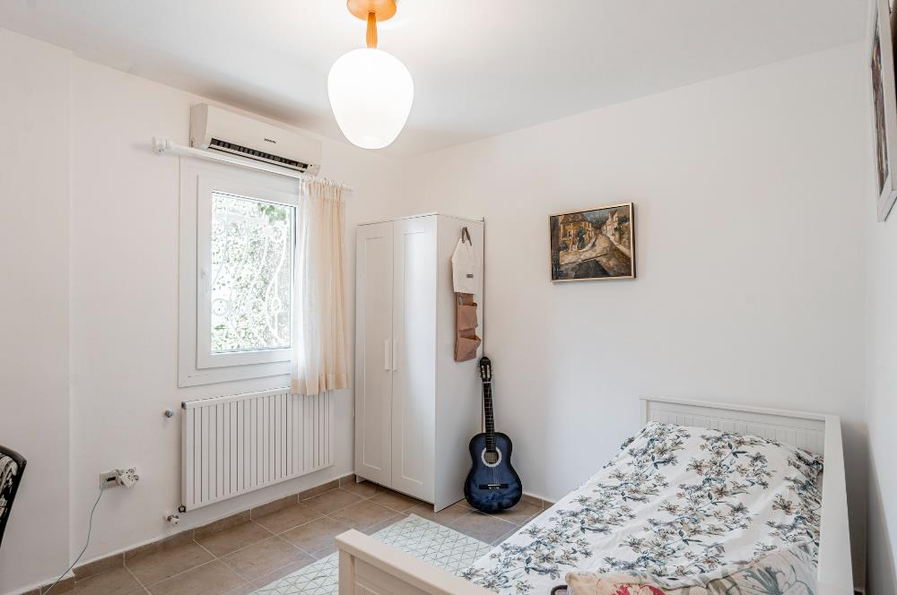 Bodrum Bitez Sarnıç Sitesi Plajlı 3+1 Satılık Bahçe Katı Daire