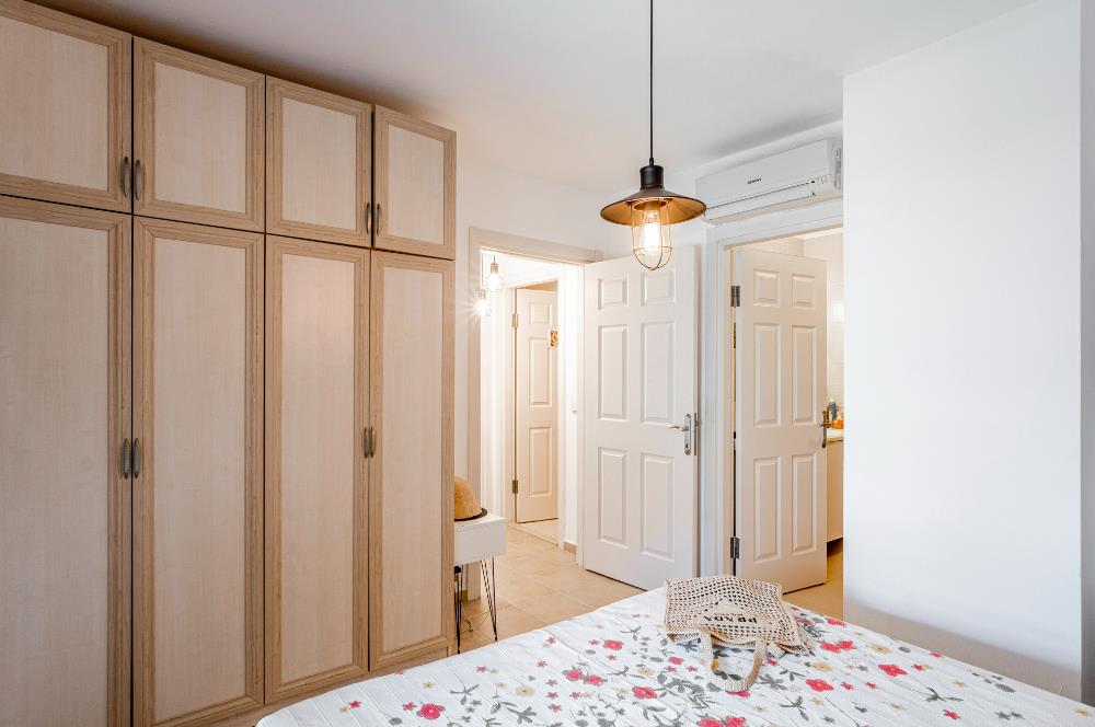 Bodrum Bitez Sarnıç Sitesi Plajlı 3+1 Satılık Bahçe Katı Daire