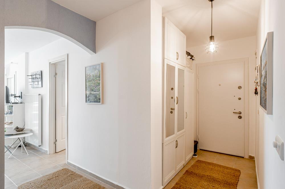 Bodrum Bitez Sarnıç Sitesi Plajlı 3+1 Satılık Bahçe Katı Daire